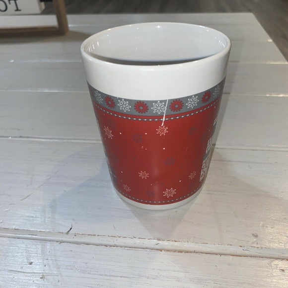 Mug ROYAL NORFOLK Christmas Gifts / Presents 14 oz. Red Coffee Cocoa - Picture 2 of 5